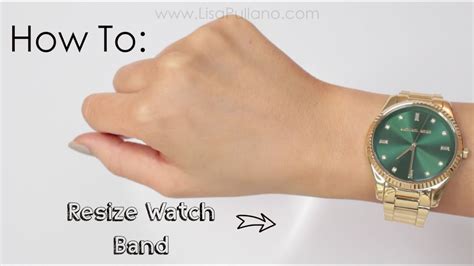 how much to resize a watch|how to make watch tighter.